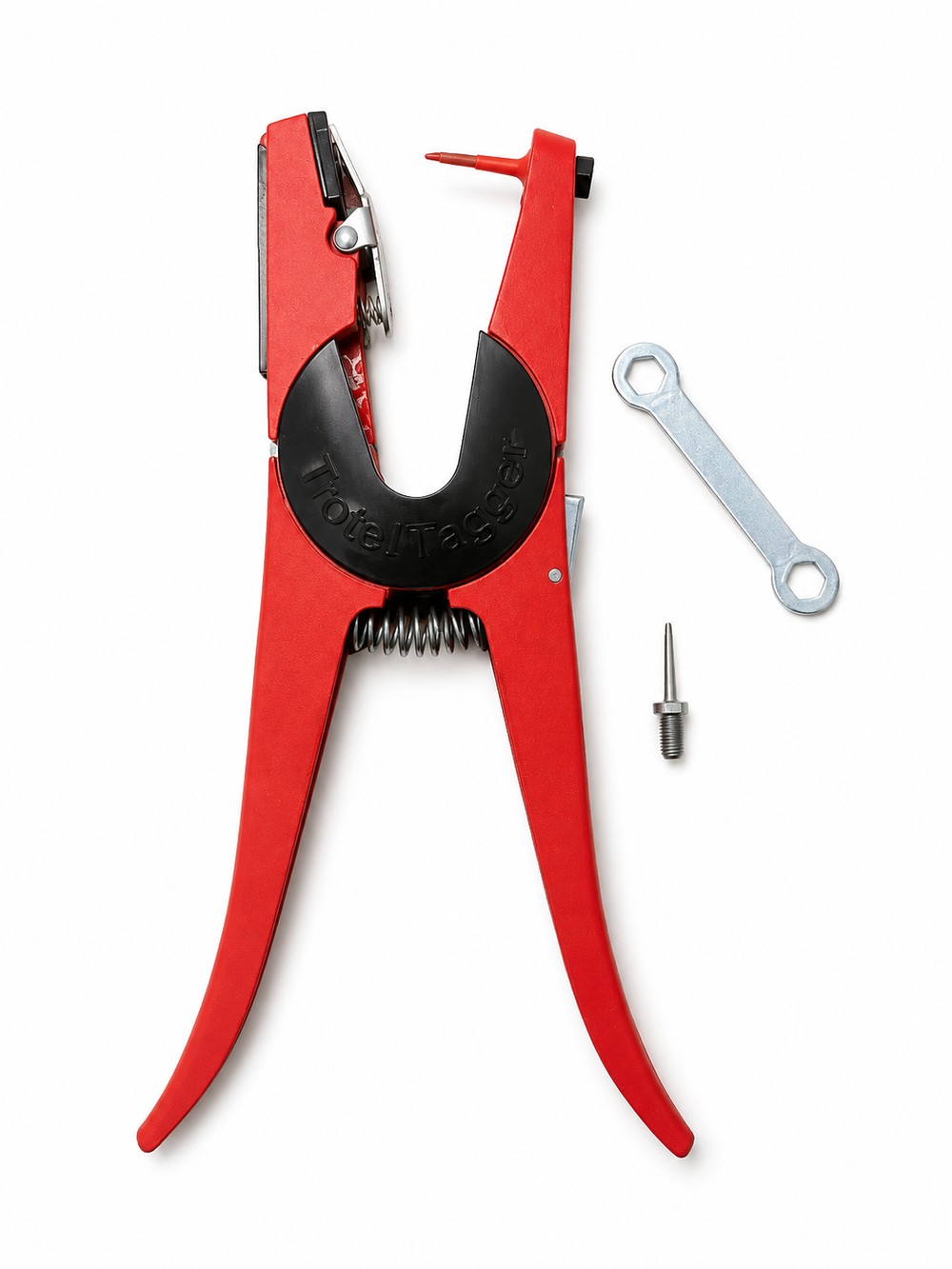 Pinza aretadora metálica